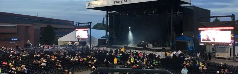 Grandstand at the Washington State Fair