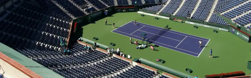 Stadium 1 at Indian Wells Tennis Garden