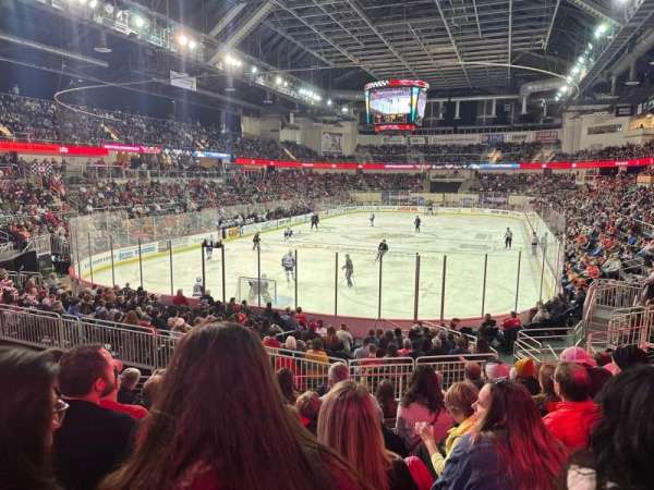 Indiana Farmers Coliseum, bloc: 204, rangée: G