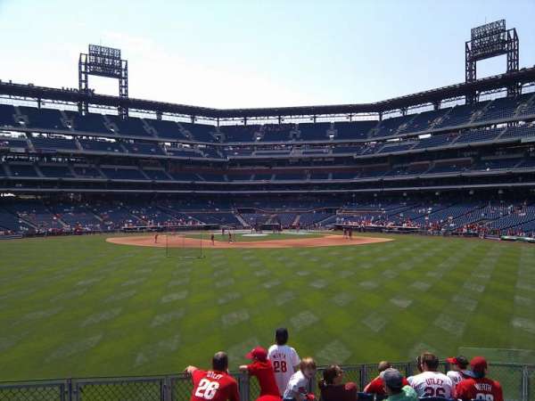 Citizens Bank Park, bloc: 148, rangée: 15, place: 3