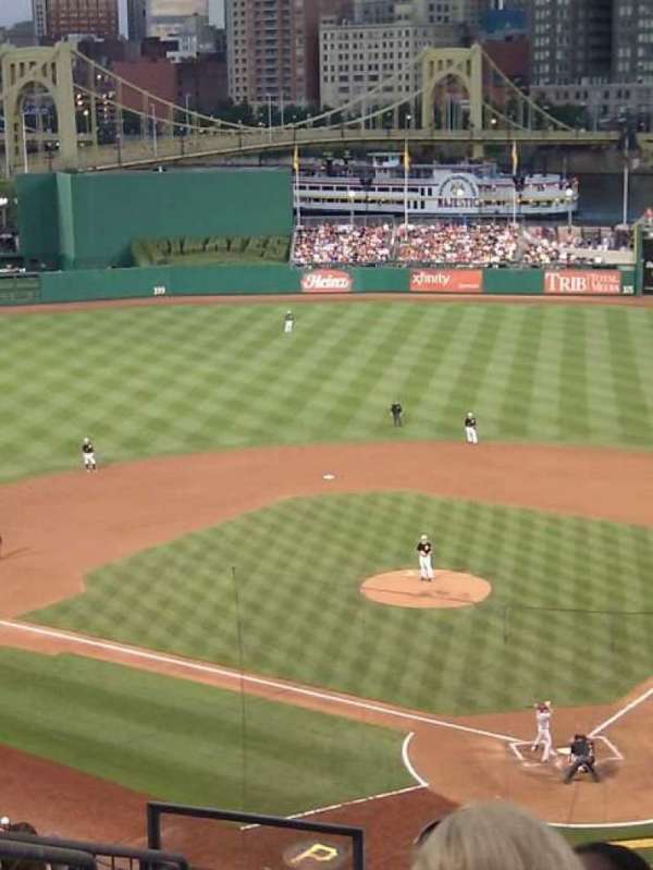 PNC Park, bloc: 217, rangée: j, place: 16