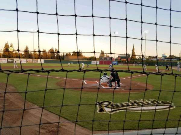 Valley Strong Ballpark, bloc: 102, rangée: A, place: 6