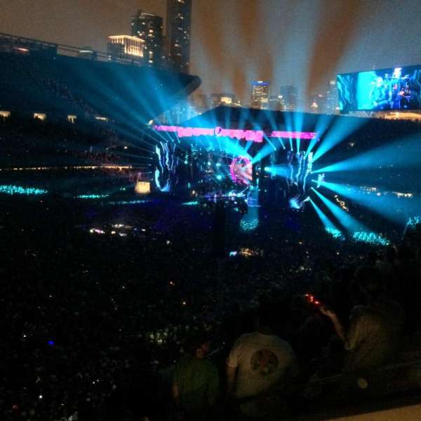 Soldier Field, bloc: 314, rangée: 8, place: 4