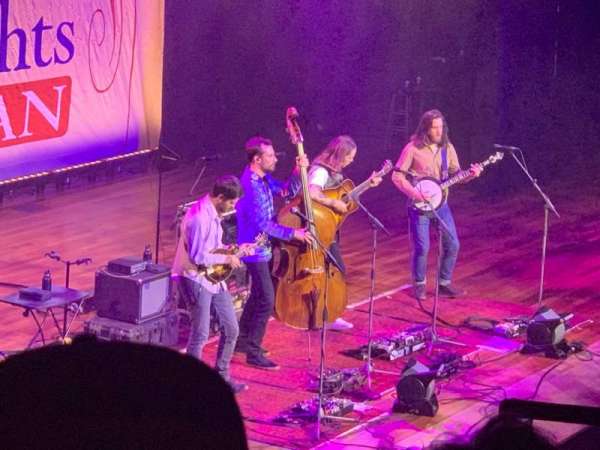 Ryman Auditorium, bloc: BAL-16, rangée: F, place: 3