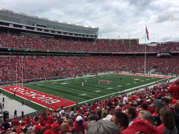 Ohio Stadium, bloc: 30A, rangée: 30, place: 22