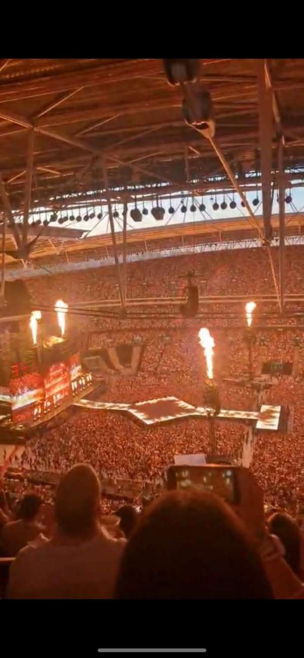 Wembley Stadium, bloc: 526, rangée: 40, place: 377