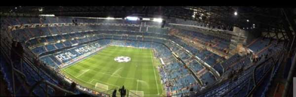 Santiago Bernabéu Stadium, bloc: 626, rangée: 012, place: 007