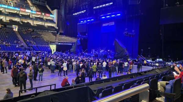 The O2, London, bloc: 111, rangée: H, place: 357