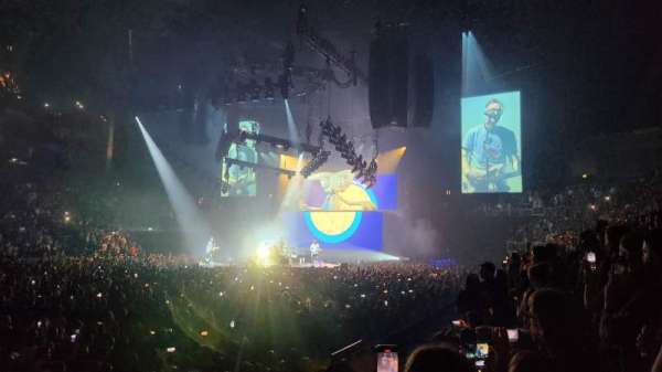The O2, London, bloc: 111, rangée: G, place: 327