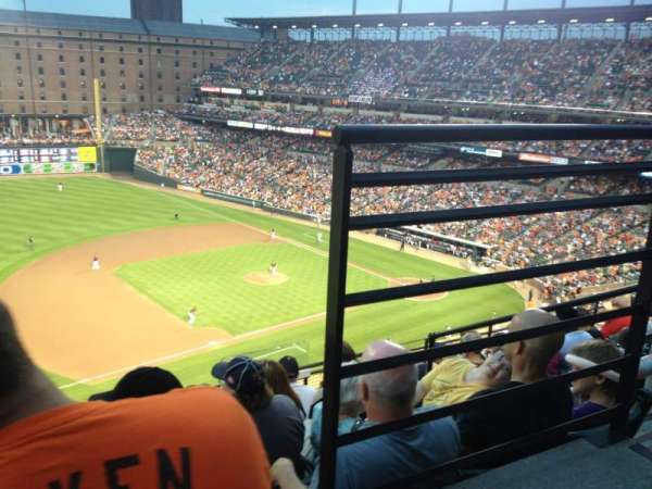 Oriole Park at Camden Yards, bloc: 360, rangée: 8, place: 1