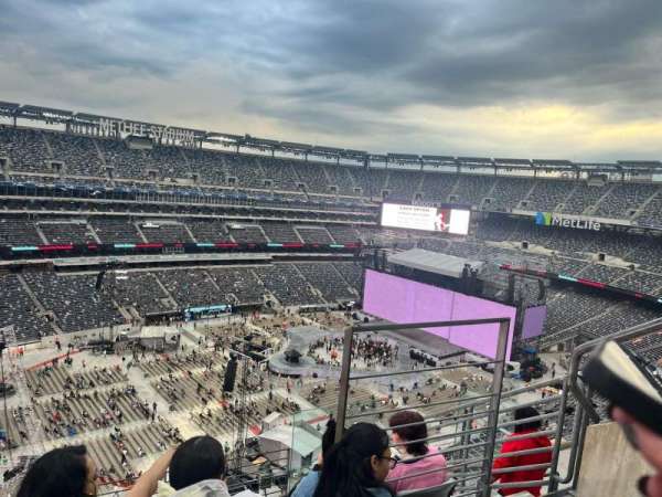 MetLife Stadium, bloc: 318, rangée: 10, place: 15
