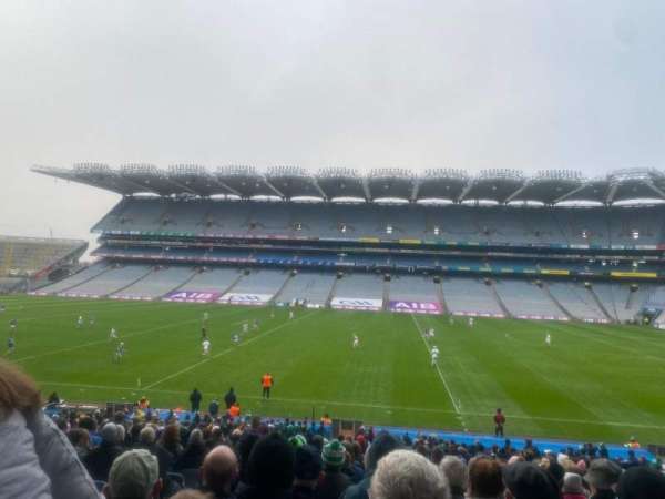 Croke Park, bloc: 330, rangée: JJ, place: 12