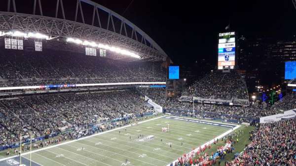 Lumen Field, bloc: 316, rangée: H, place: 37