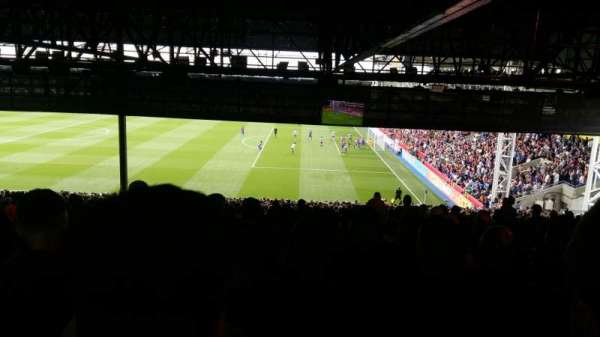 Selhurst Park, bloc: S for shitview, rangée: 50, place: 39