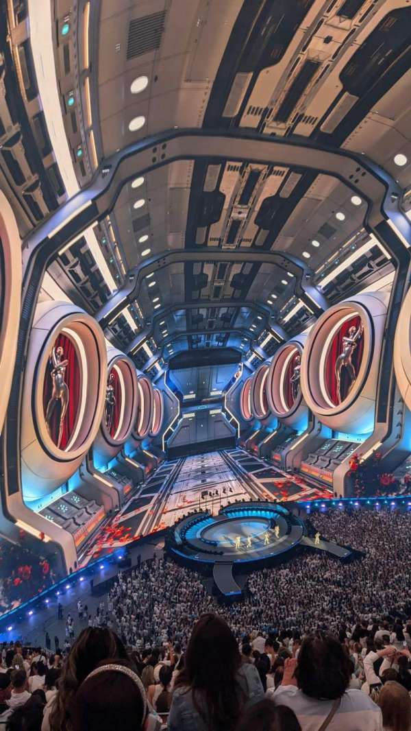 The Sphere, Vegas, bloc: 403, rangée: 5, place: 11