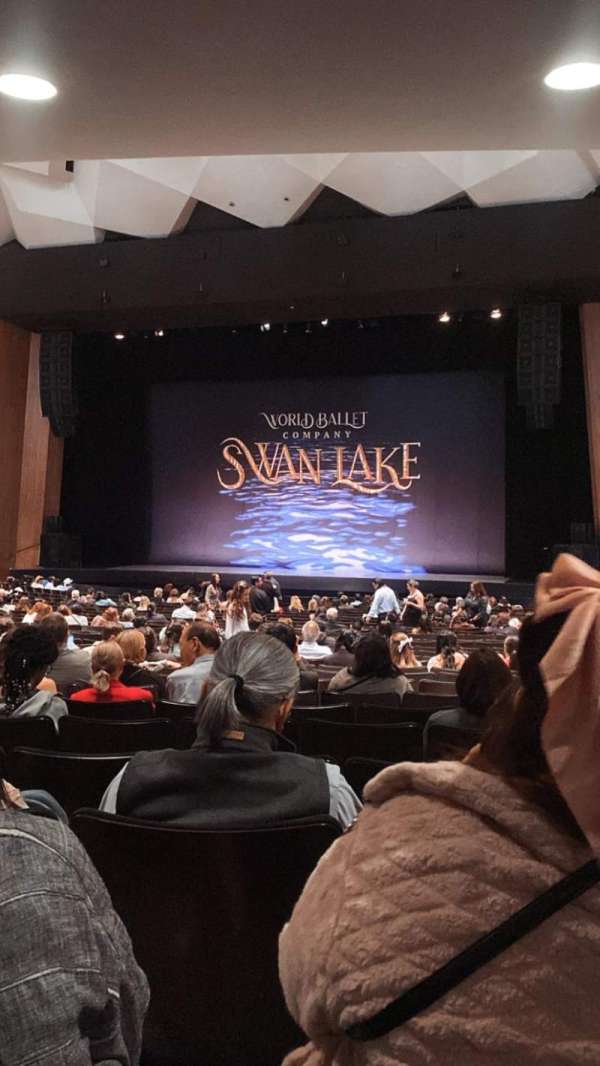 Terrace Theater, bloc: ORCHESTRA, rangée: 26, place: 16