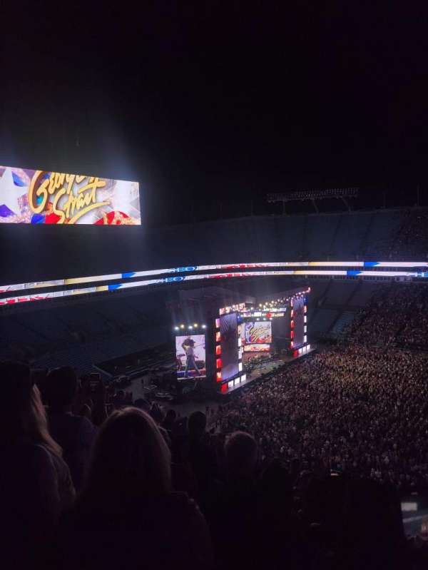Bank of America Stadium, bloc: 540, rangée: 15, place: 12