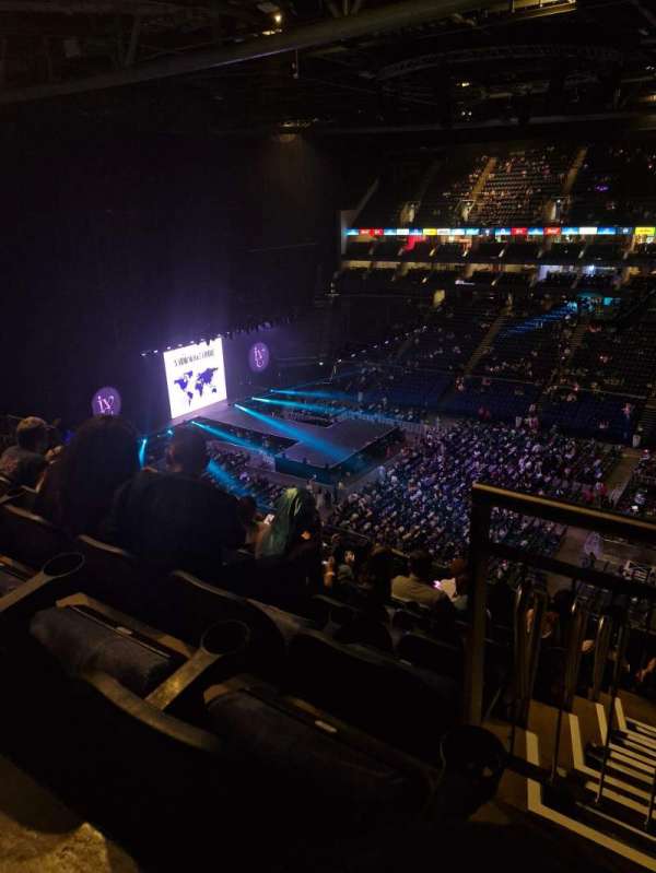 The O2, London, bloc: 405, rangée: J, place: 559-560