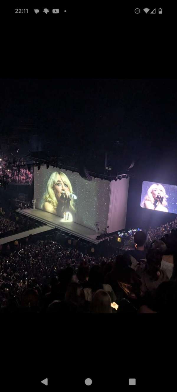 The O2, London, bloc: 418, rangée: M, place: 885