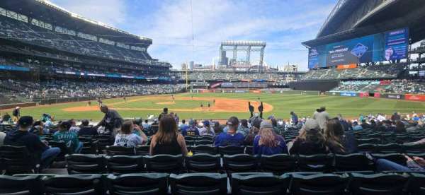 T-Mobile Park, bloc: 121, rangée: 24, place: 9