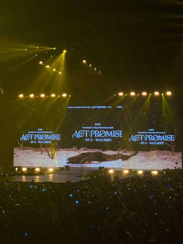 Accor Arena, bloc: Gradin C, rangée: 21, place: 3