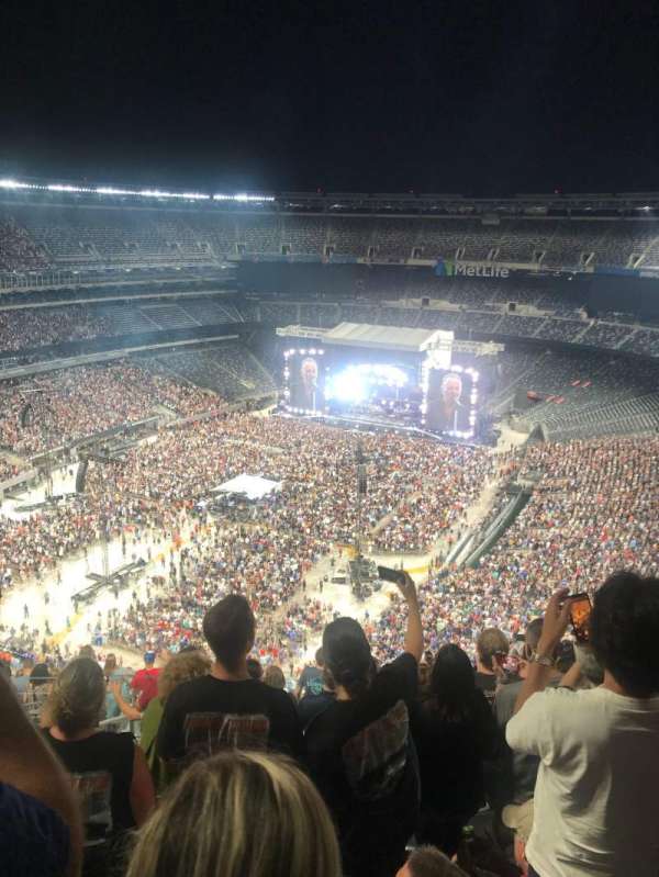 MetLife Stadium, bloc: 321, rangée: 19, place: 27&28