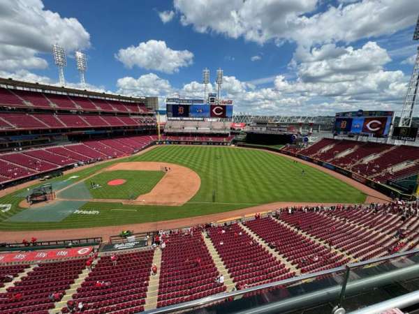 Great American Ball Park, bloc: 432, rangée: 1, place: 15