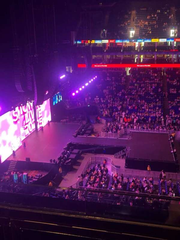 The O2, London, bloc: 402, rangée: B, place: 492