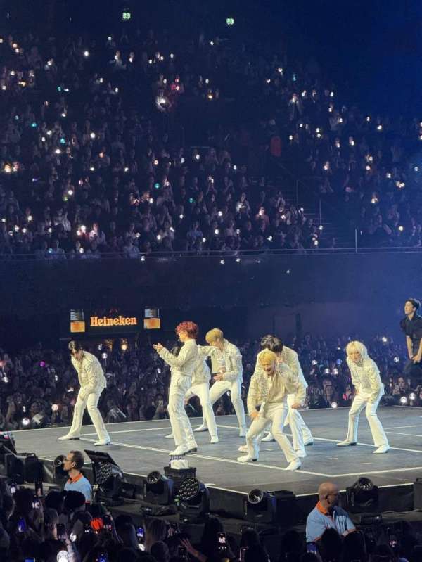Ziggo Dome, bloc: 104, rangée: 1, place: 103