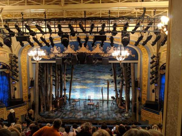 Gerald Schoenfeld Theatre, bloc: Mezzanine C, rangée: K, place: 110