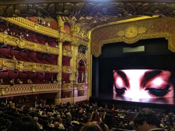 Opera Garnier Paris, bloc: 32-36, rangée: 3, place: 20
