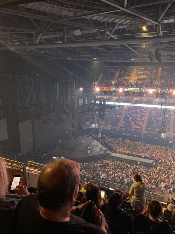 The O2, London, bloc: 403, rangée: L, place: 18