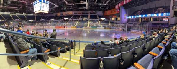 Blue Cross Arena, bloc: 126, rangée: G, place: 13