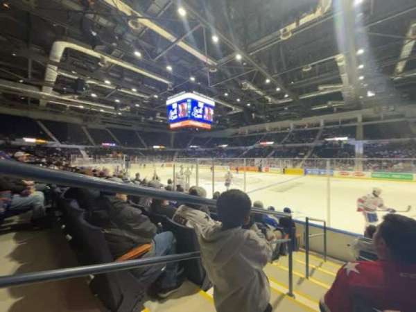 Blue Cross Arena, bloc: 126, rangée: G, place: 13