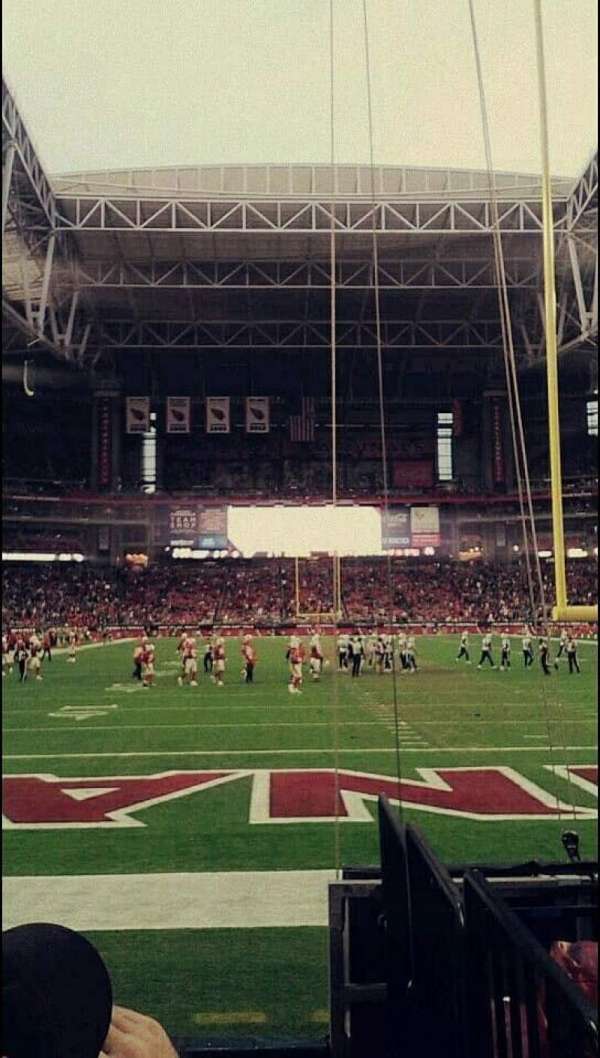 State Farm Stadium, bloc: 142, rangée: 5, place: 3-4