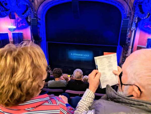 Lyceum Theatre, Broadway, bloc: mezzanine c, rangée: G, place: 101