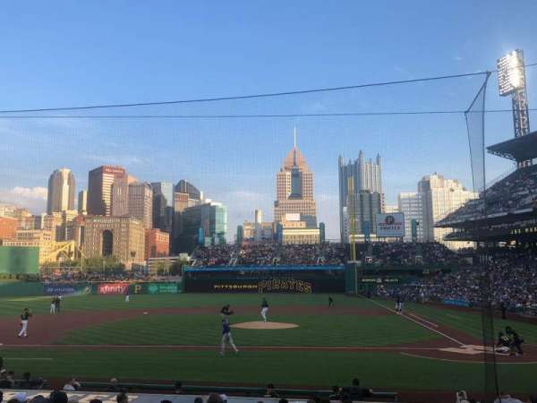 PNC Park, bloc: 120, rangée: E, place: 16