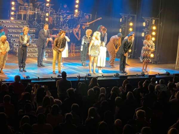 James M. Nederlander Theatre, bloc: Dress Circle L, rangée: KK, place: 5