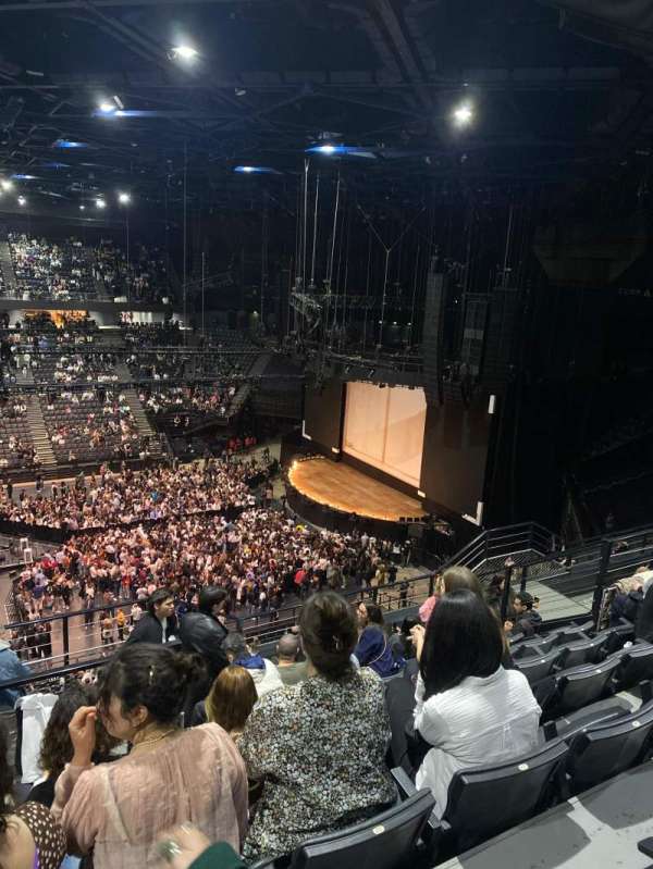 Accor Arena, bloc: Balcon F, rangée: 89, place: 09