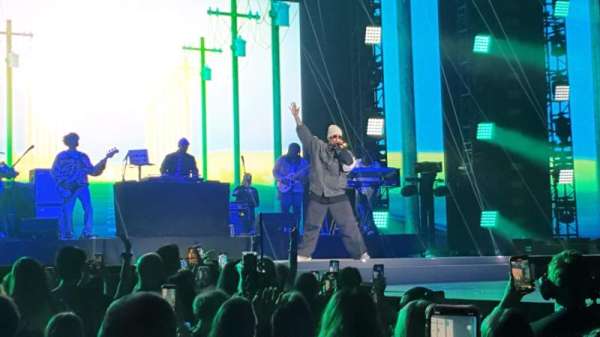 The O2, London, bloc: Floor A1, rangée: G, place: 12