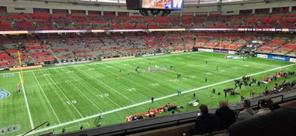 BC Place, bloc: 419, rangée: A, place: 6