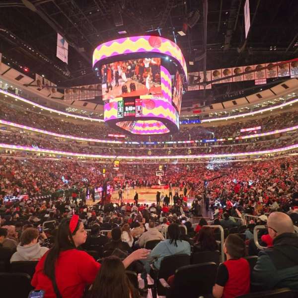 United Center, bloc: 116, rangée: 10, place: 5