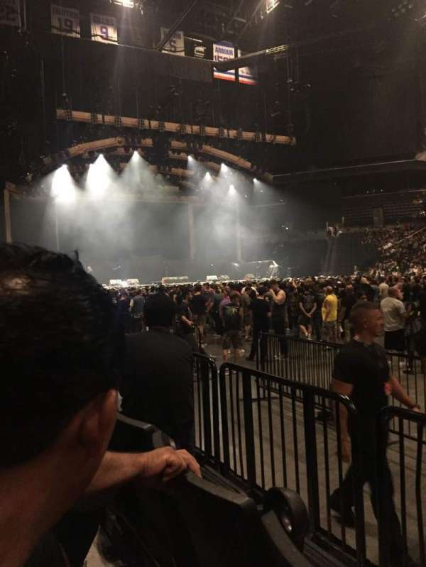 Barclays Center, bloc: 23, rangée: 2, place: 7