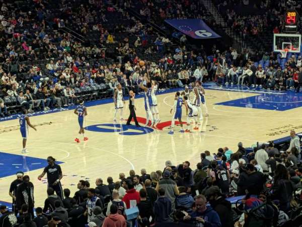 Xfinity Mobile Arena, bloc: 122, rangée: 21, place: 5