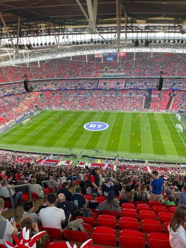 Wembley Stadium, bloc: 523, rangée: Zz, place: 41