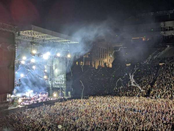 Folsom Field, bloc: 106, rangée: 34, place: 1