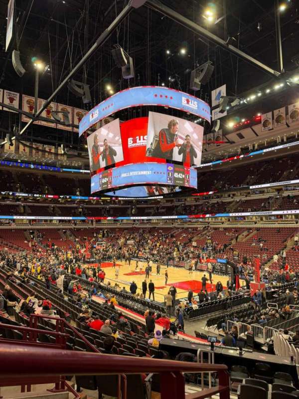 United Center, bloc: 108, rangée: 18, place: 22
