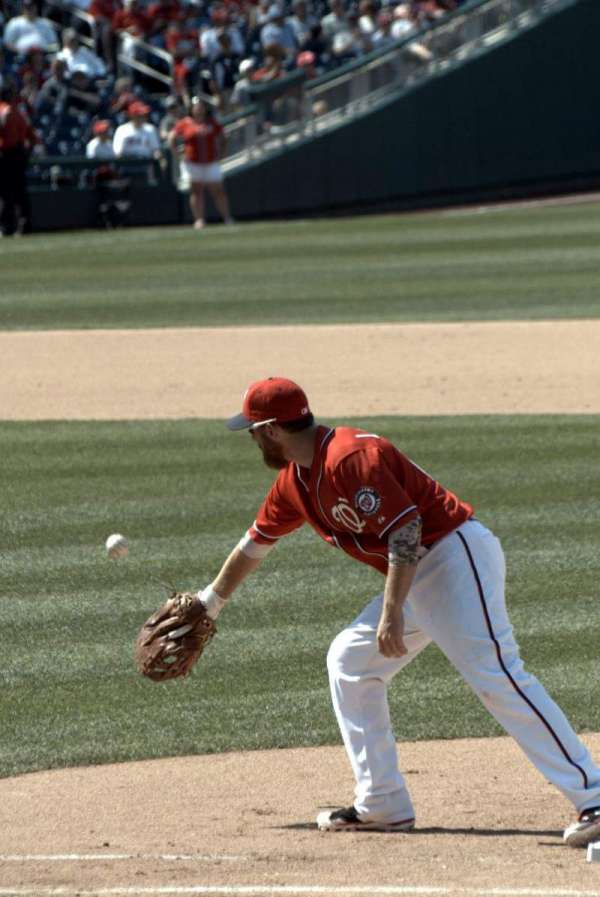 Nationals Park, bloc: 130, rangée: P, place: 2