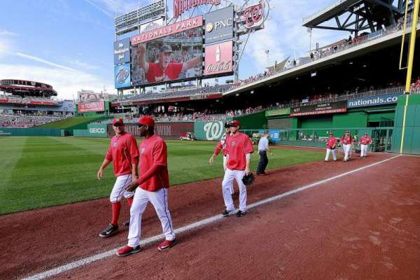 Nationals Park, bloc: 136, rangée: C, place: 1 and 2
