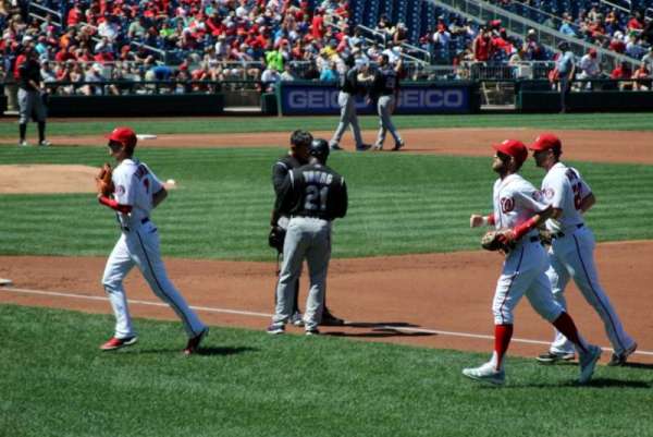Nationals Park, bloc: 133, rangée: P, place: 16